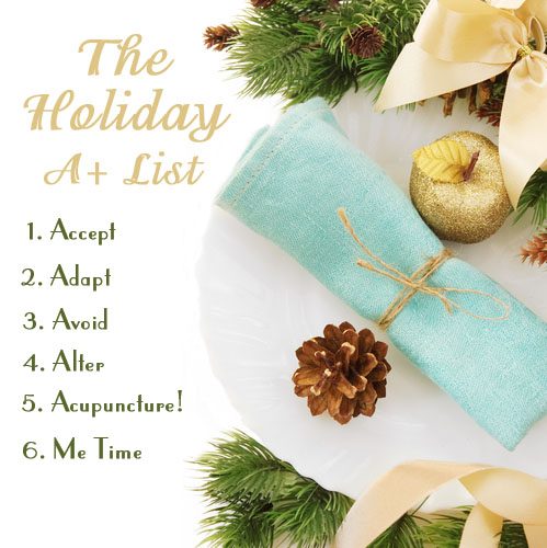 Get an A+ Beating the Holiday Blues!